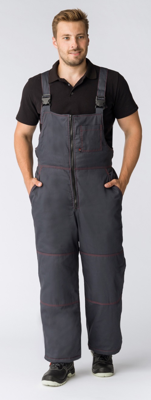 Полукомбинезон ФАВОРИТ зимний (т.серый)