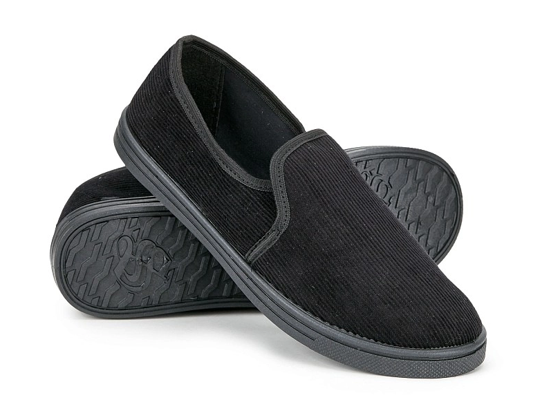 Тапочки КЛАССИКА женские текстильные (черный)
