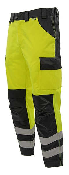 Брюки BRODEKS KS 313 сигнальные (желтый/черный) Брюки BRODEKS KS 313 сигнальные (желтый/черный)