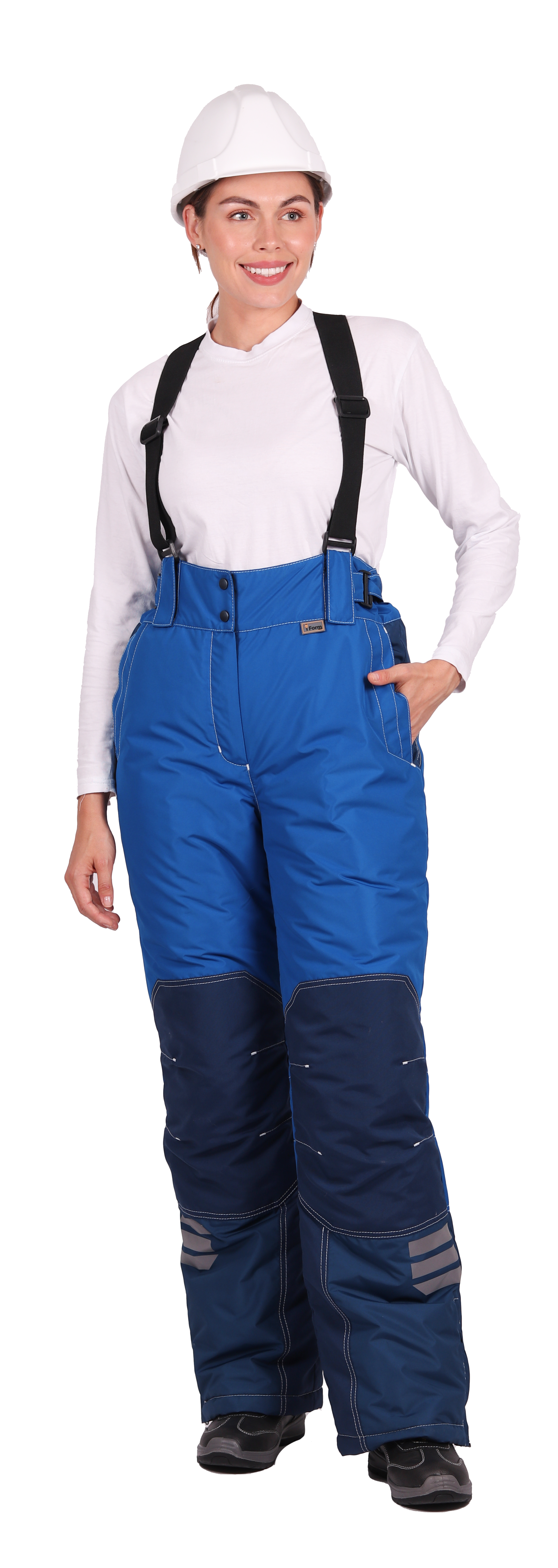 Брюки ЭДВАНС зимний женский (васильковый/синий)