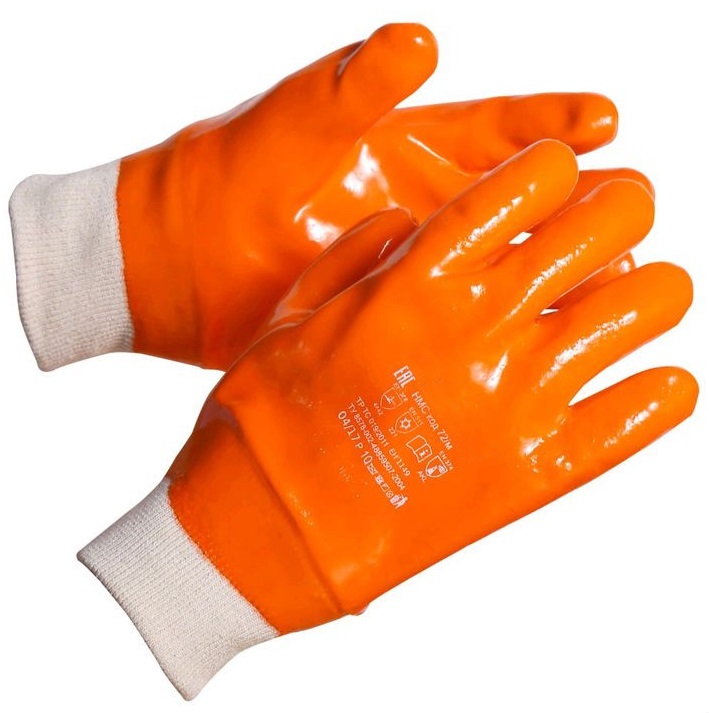 Перчатки ПЛАМЯ МБС морозоустойчивые ПВХ