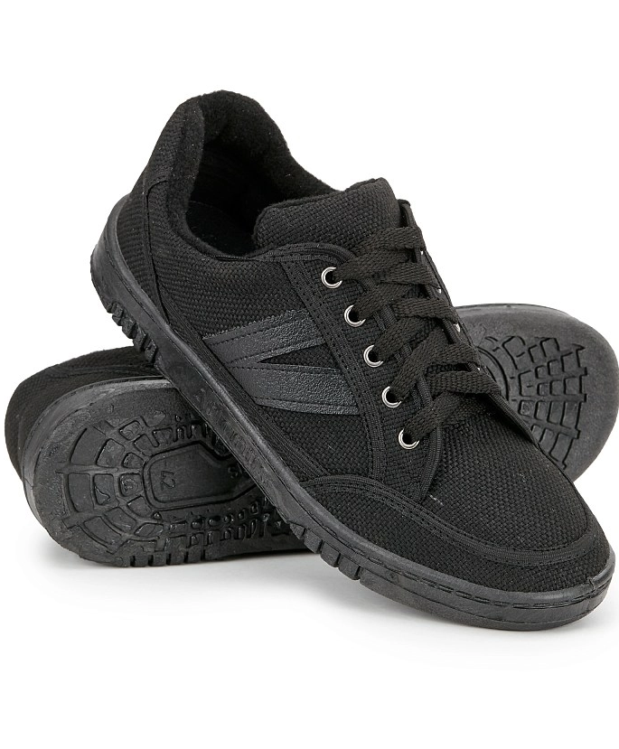 Кроссовки текстильные (черный)