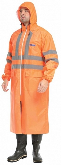 Плащ EXTRA-VISION WPL (оранжевый)