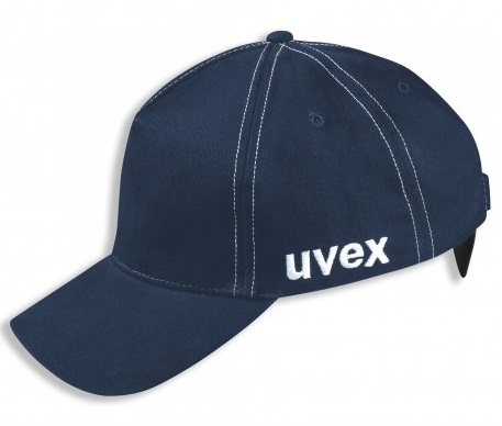 Каскетка защитная UVEX Ю-КЭП СПОРТ длинный козырек (т.синий)