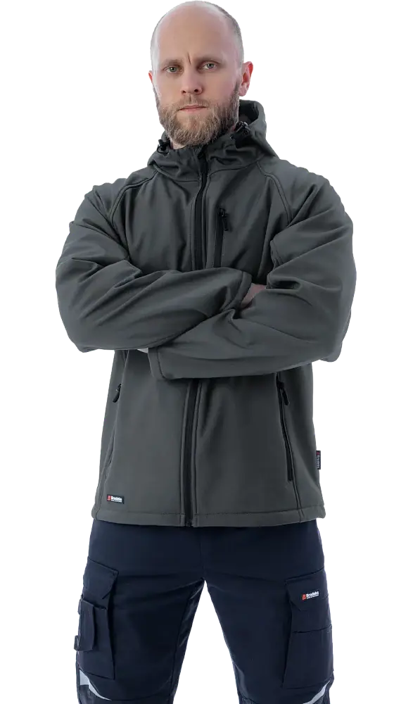 Куртка BRODEKS KS 232 софтшелл (серый)