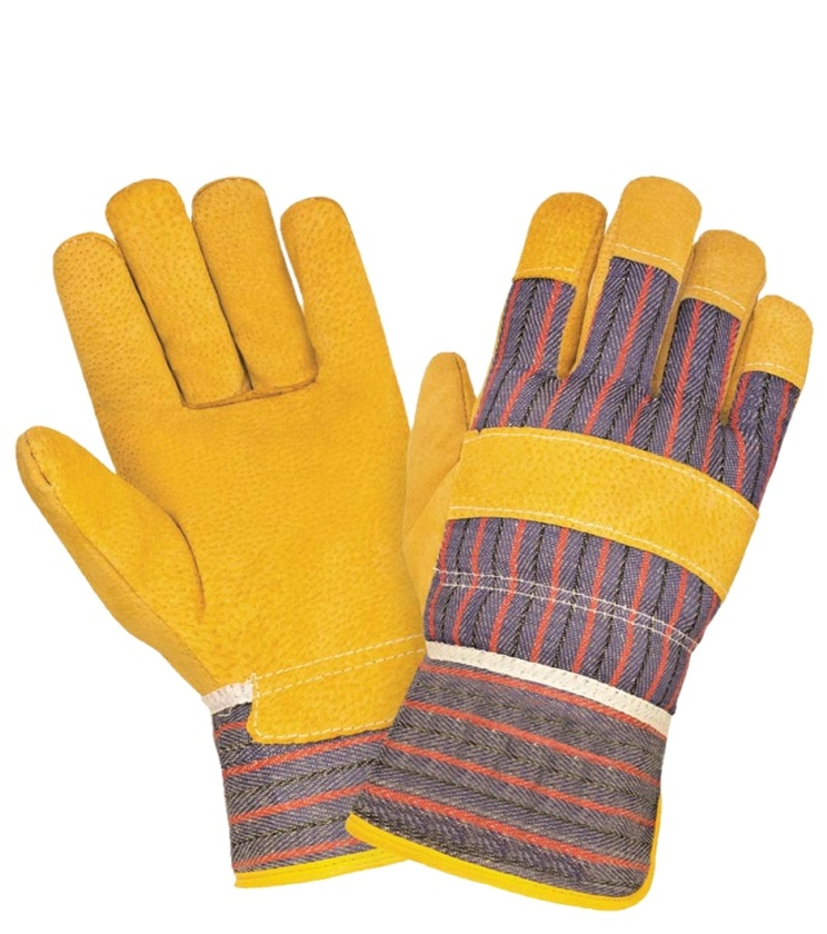 Перчатки 2HANDS 0115CBSA комбинированные (желтый)