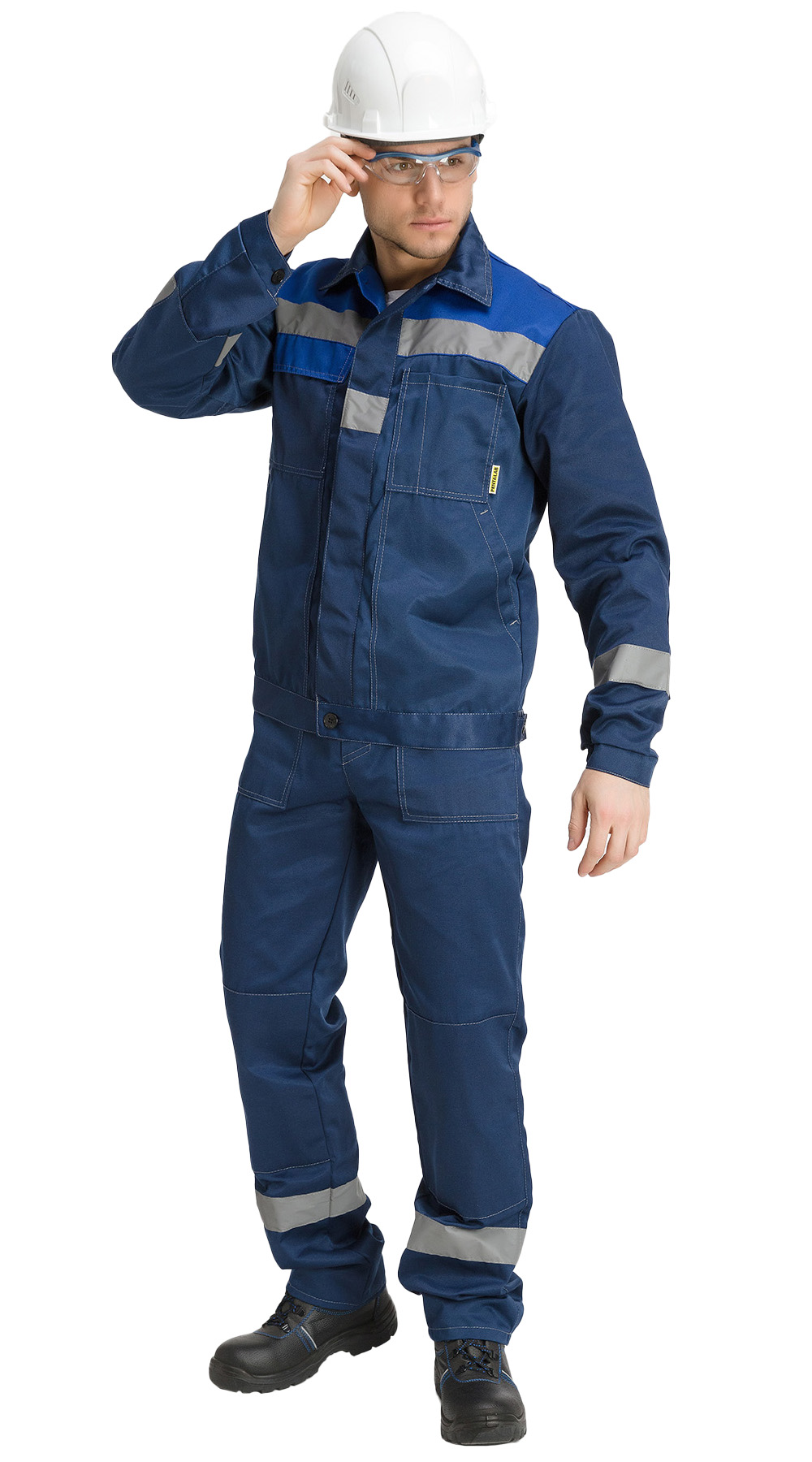 Костюм RONTA KS812 с ПК (т.синий/василек)