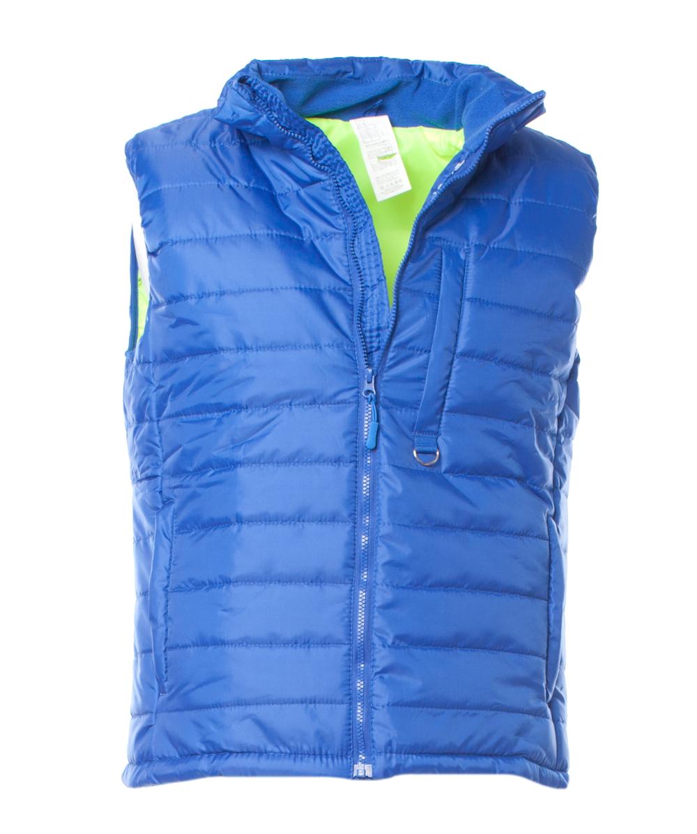 Жилет КАНАДА зимний (васильковый/салатовый)