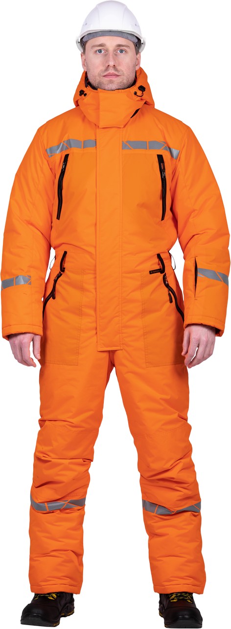 Комбинезон ПИЛОТ зимний (оранжевый)