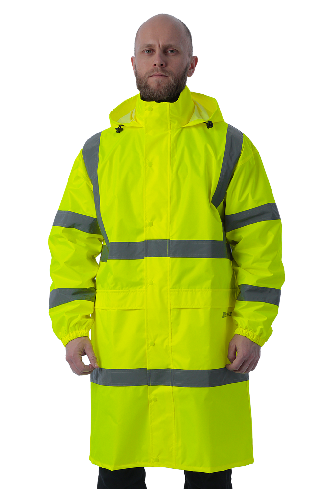 Плащ-дождевик BRODEKS KS252 сигнальный (желтый)