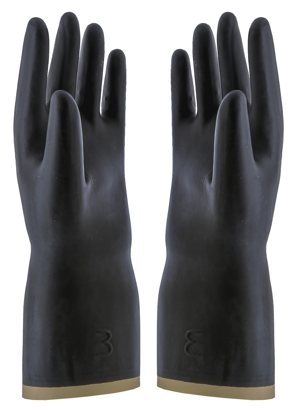 Перчатки КЩС тип 2 (черный)