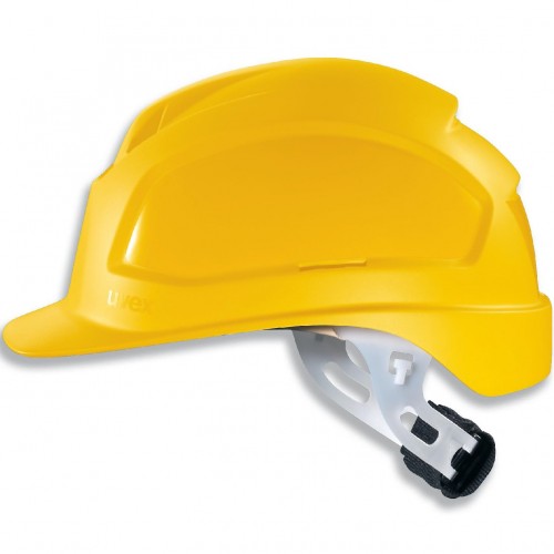 Каска защитная UVEX ФЕОС E-WR с храповиком (желтый)