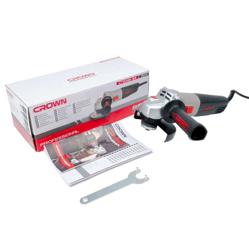 Угловая шлифовальная машина CROWN CT13499-125 720Вт 125мм