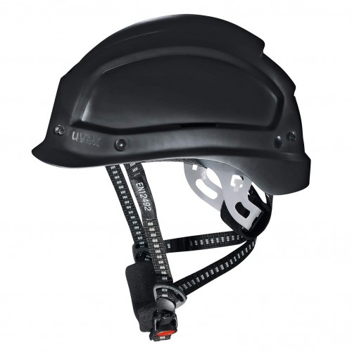 Каска защитная UVEX ФЕОС АЛПАЙН с храповиком (черный)