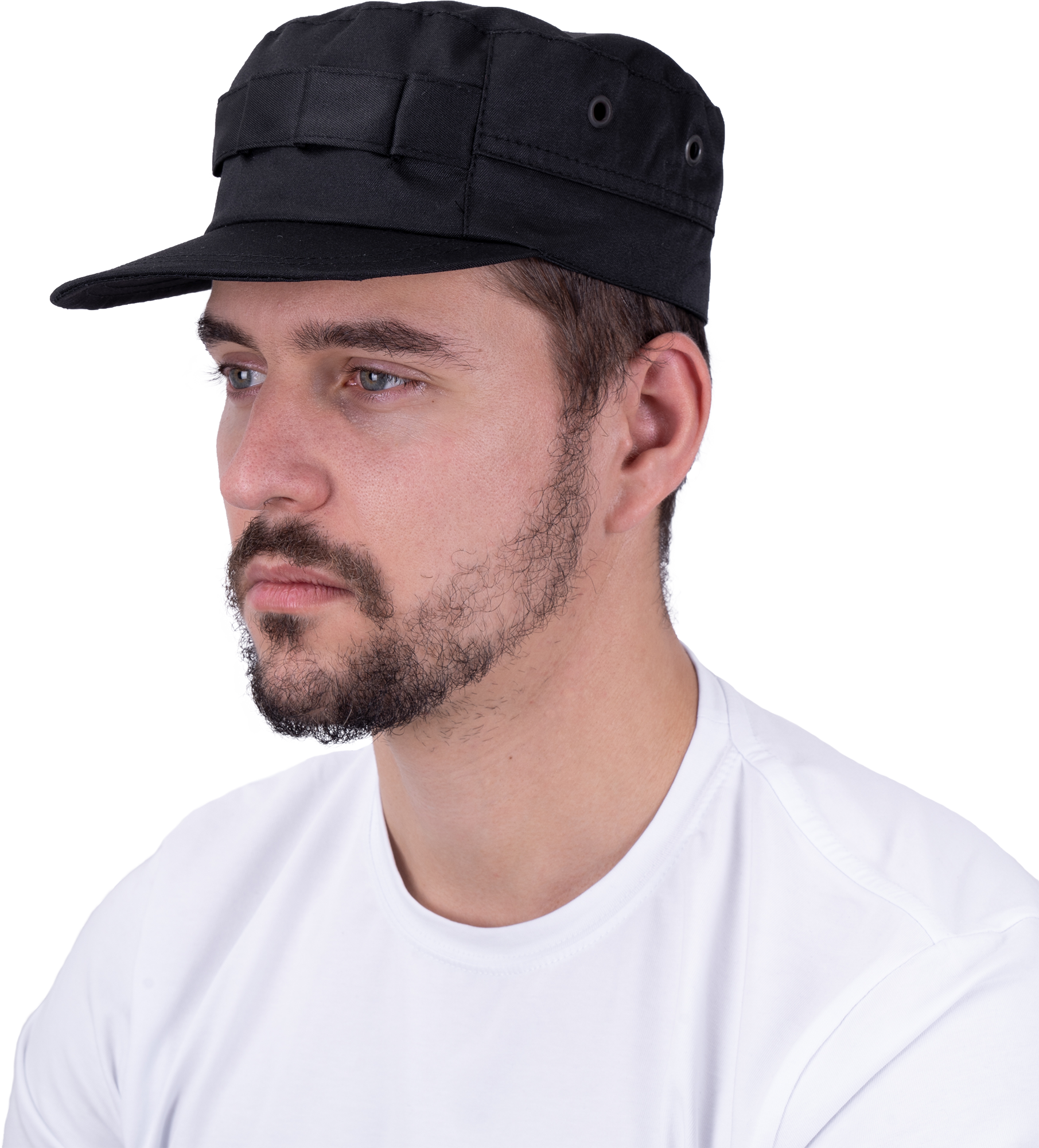 Кепка ОХРАНА (черный)