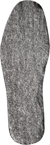 Стельки ВОЙЛОК (серый) ОТГРУЗКА КРАТНО 10 ПАР