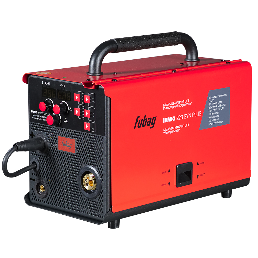 Сварочный полуавтомат FUBAG IRMIG 228 SYN PLUS c горелкой FB 250 3 м