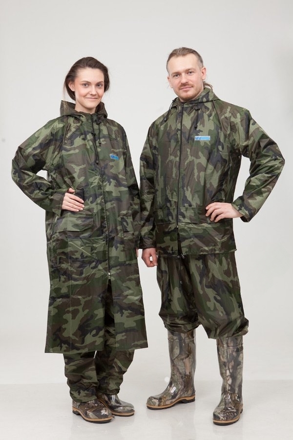 Плащ ПВХ HUNTER WPL (кмф)