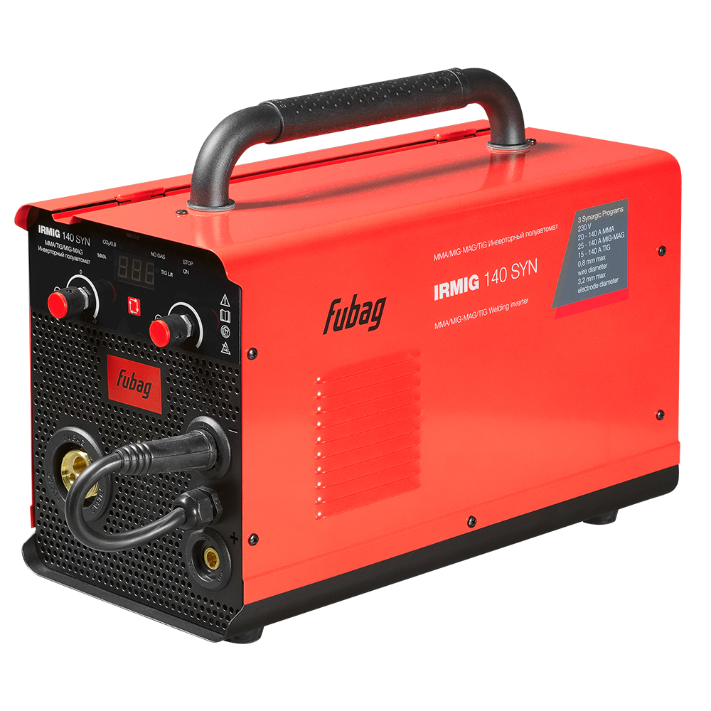 Сварочный полуавтомат FUBAG IRMIG 140 SYN с горелкой 150 А 3 м