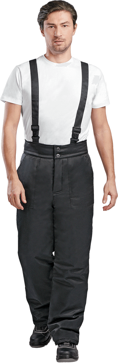 Брюки ЗАЩИТА зимние (чёрный)