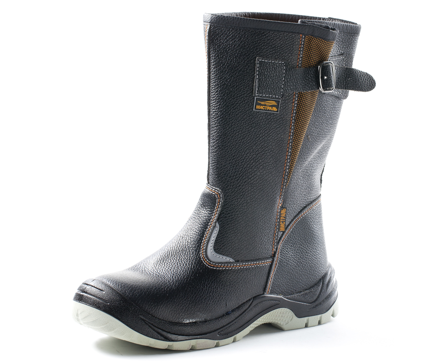 Сапоги МИСТРАЛЬ ULTRA SJ7070 ПУ-ТПУ цельноюфтевые с ПП и АС