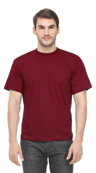 Футболка короткий рукав 160 г/м2 (бордовый)