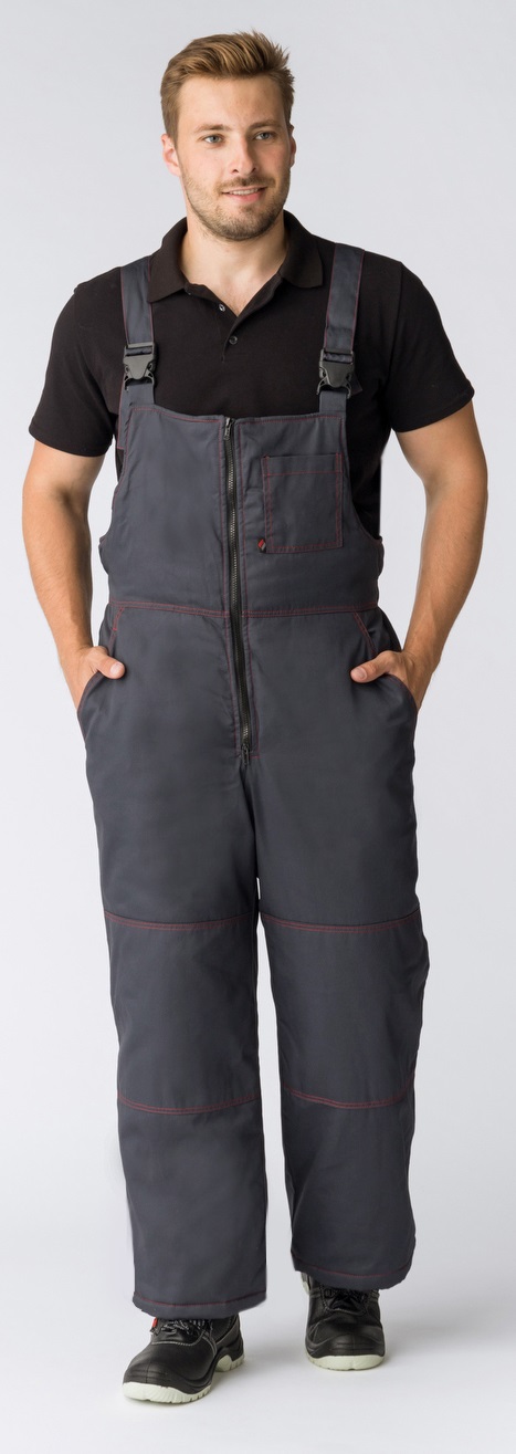 Полукомбинезон ФЛОФТ зимний (т.серый)