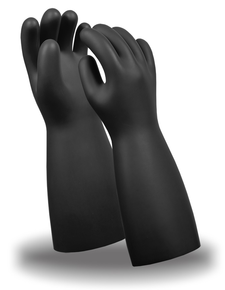 Перчатки диэлектрические LINEPRO EG-943 класс 3 (черный)