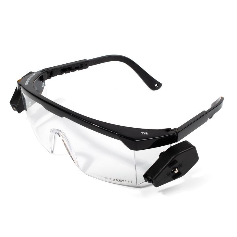 Очки ПРОФИ ОМ-4 со светодиодным освещением (прозрачный)