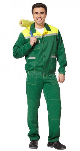 Костюм ЛЕГИОН с БР (зеленый/желтый)