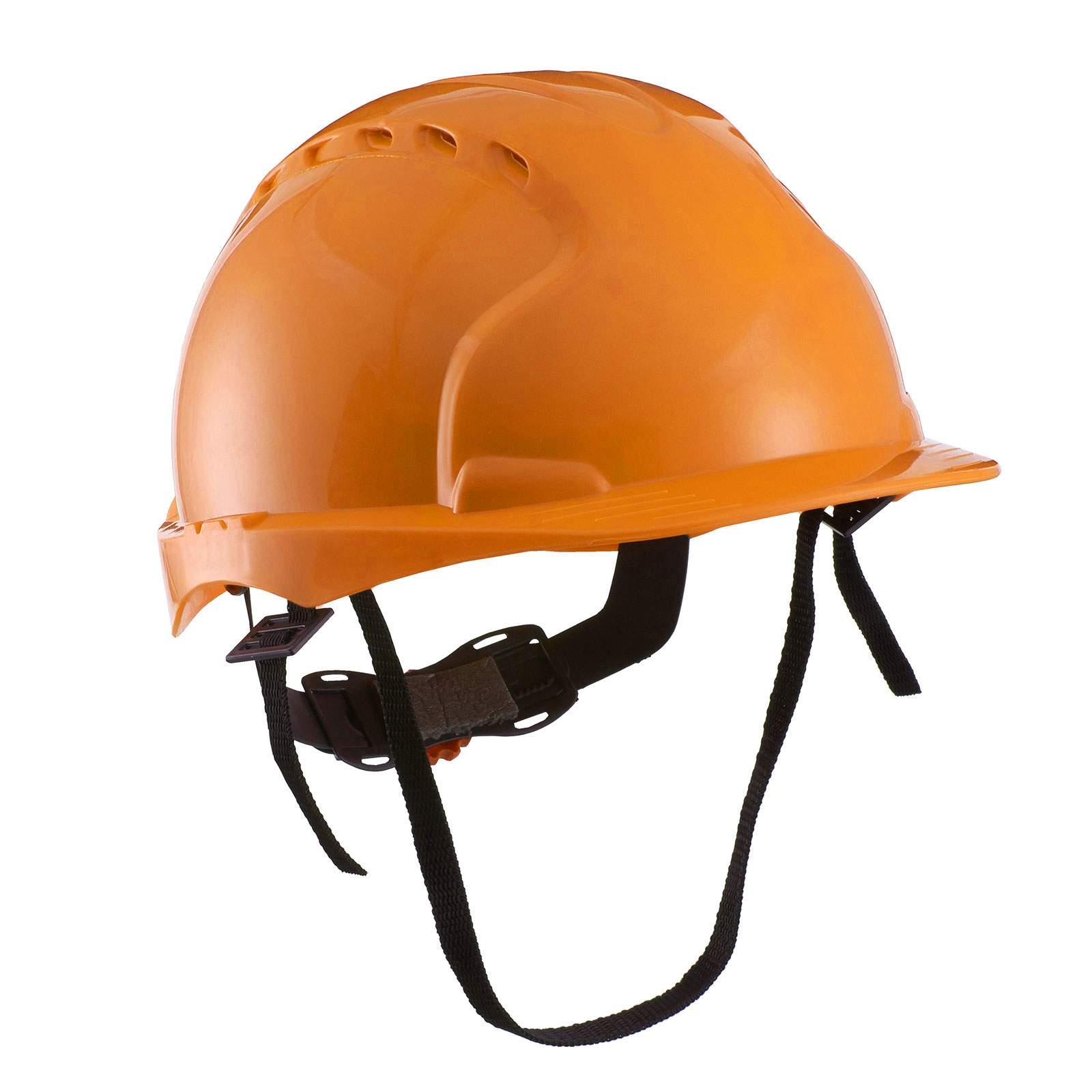 Каска ЭТАЛОН с храповиком (оранжевый)