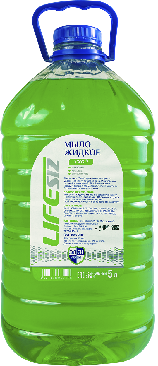 Жидкое мыло ЭЛЕН канистра 5 л