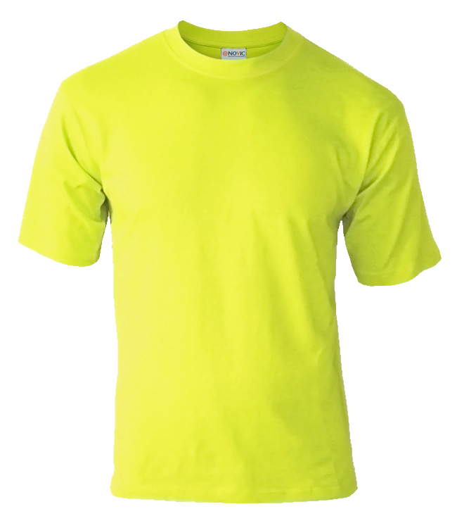 Футболка NOVIC 155 (нм) (лимонный)