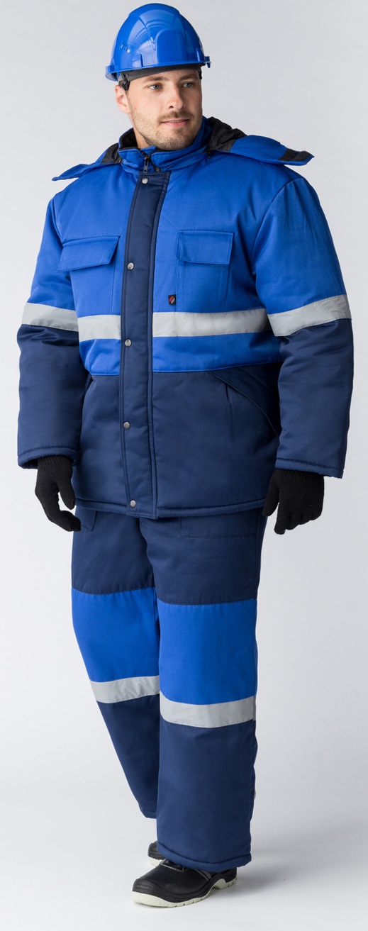 Костюм ПРОФИ-НОРД IMP зимний с ПК (т.синий/васильковый)