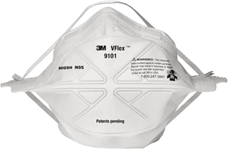 Респиратор 3M™ 9101 VFlex™, FFP1