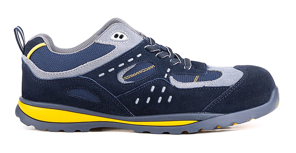 Полуботинки ЛИДЕР 31 Резина с КП и КС (синий/серый)