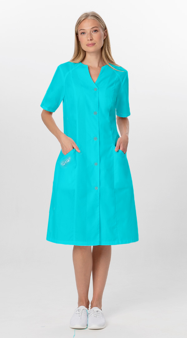 Халат ЮНОНА (бирюза)