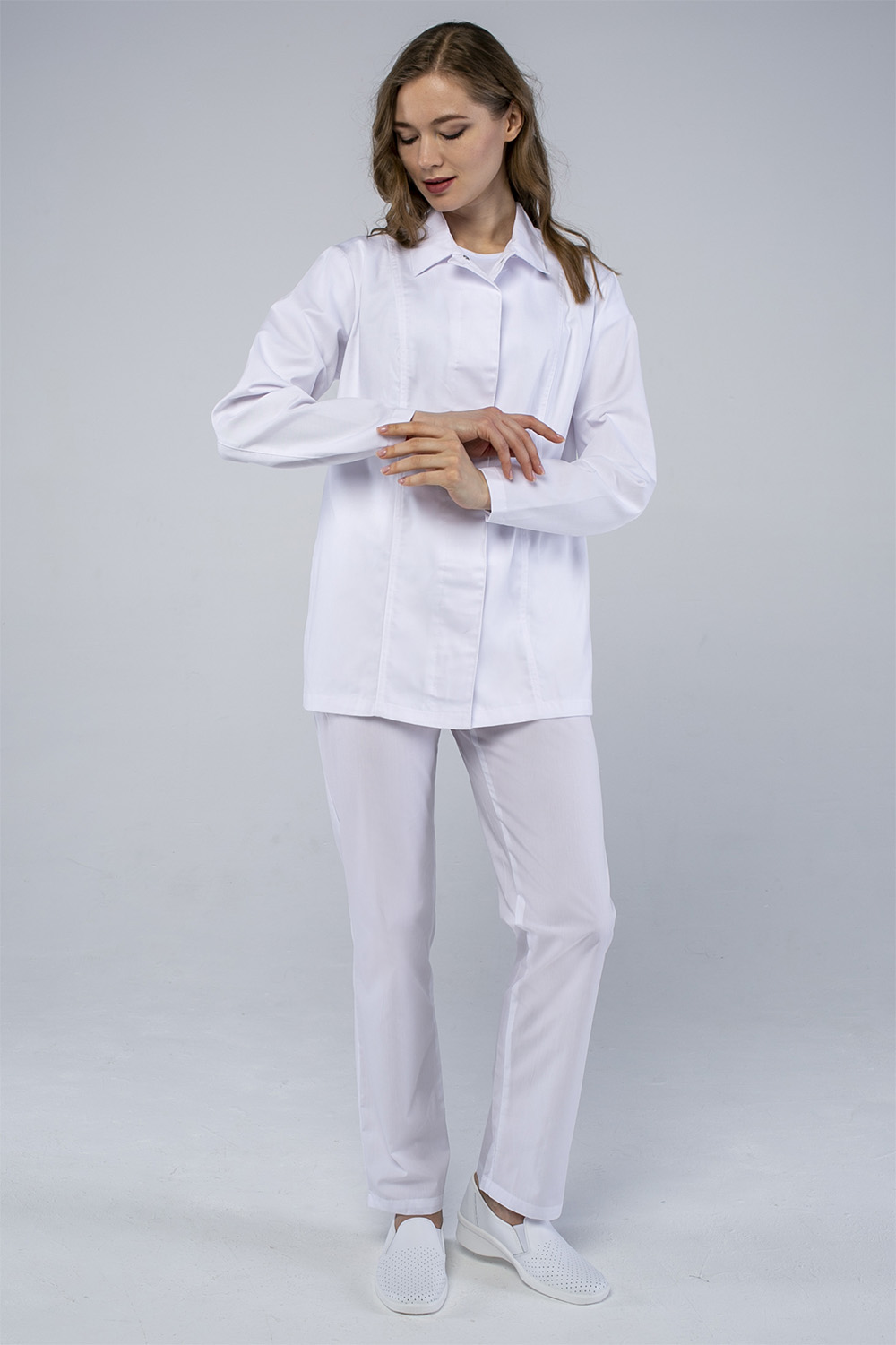 Брюки ХАССП-ПРЕМИУМ женские (белый)