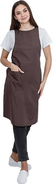 Фартук ЕВРО (коричневый)