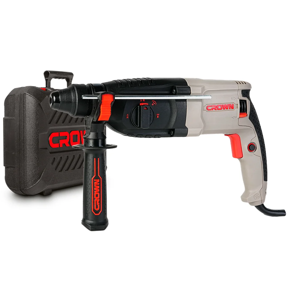 Перфоратор CROWN CT18181 BMC 710Вт SDS-Plus 0-1300об/мин 0-5200уд/мин 2,5Дж