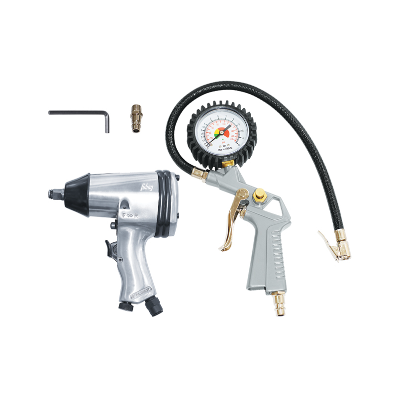 Набор пневмоинструмента FUBAG 2 предмета (пневмогайковерт+пневмопистолет)