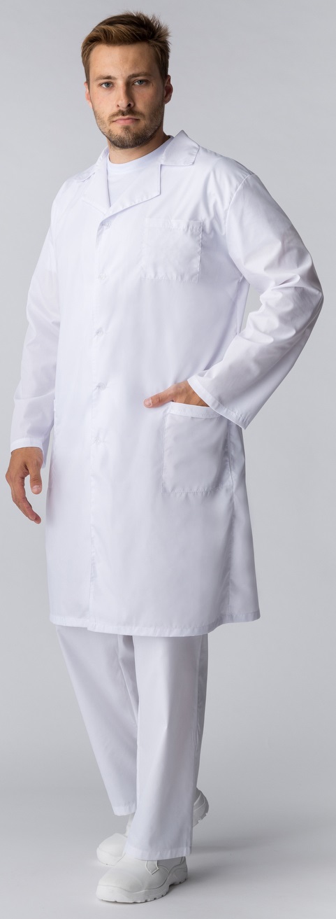 Халат КЛАССИКА (белый)