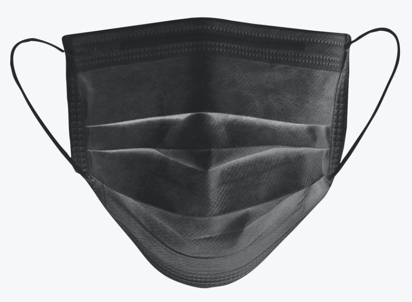 Маска DM-4 BLACK одноразовая (черный)