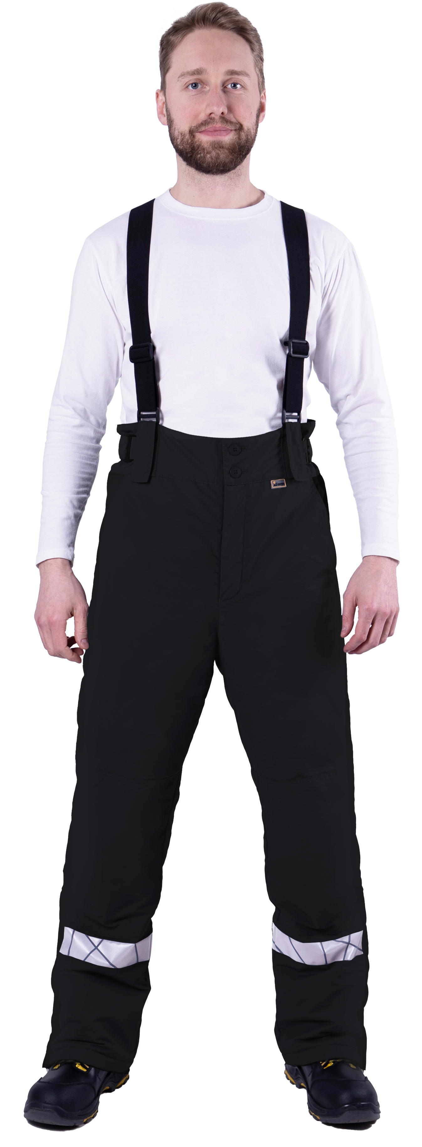 Брюки ХАЙ-ТЕК SAFETY зимние (черный)