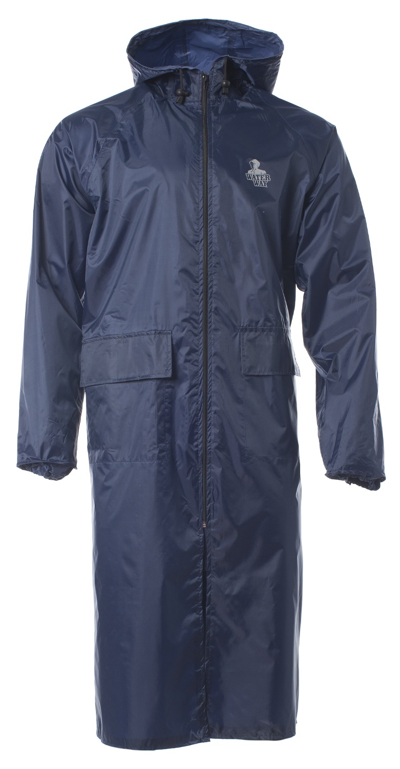 Плащ влагозащитный ТАЙФУН (т.синий)
