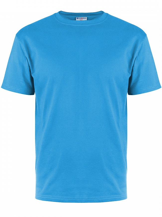 Футболка CORONA 145 (нм) (голубой)