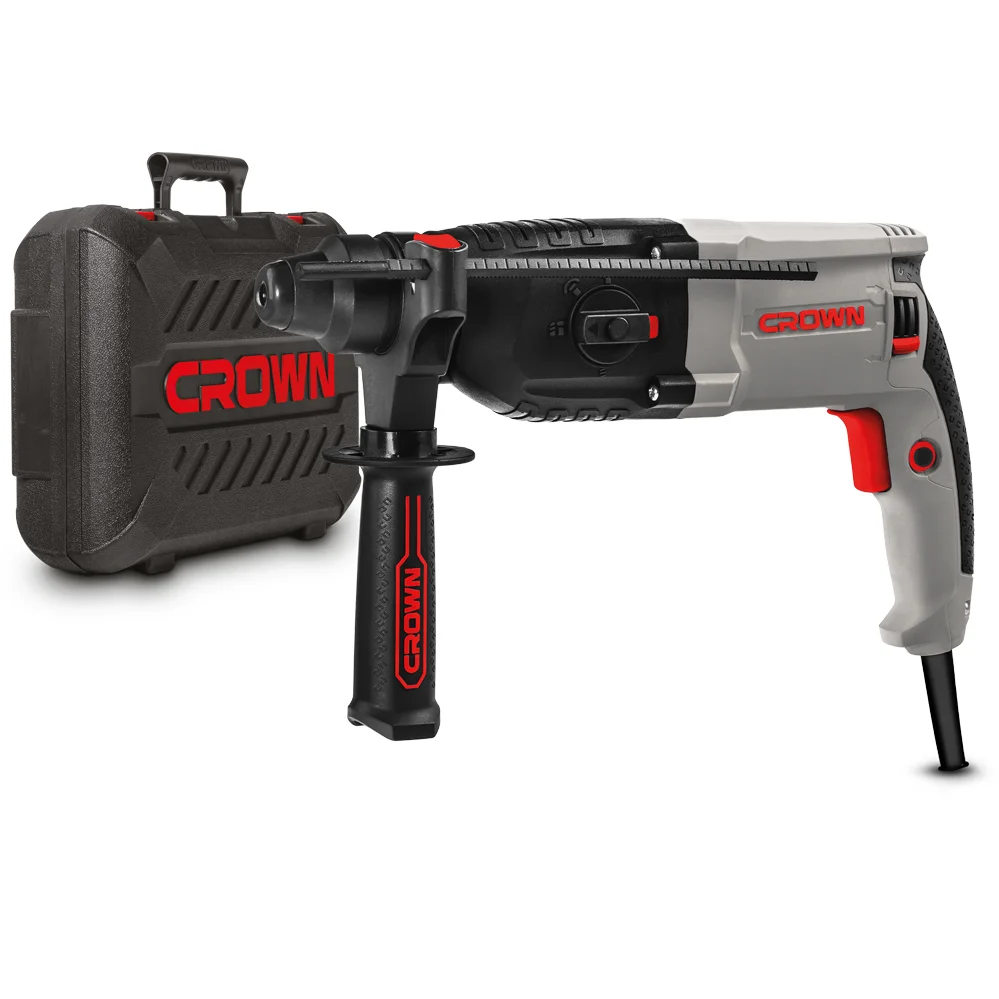 Перфоратор CROWN CT18108 BMC 800Вт SDS-Plus 0-1200об/мин 0-5300уд/мин 3,4Дж
