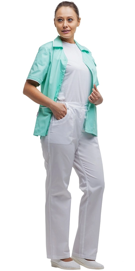 Брюки ЮККА женские (белый)