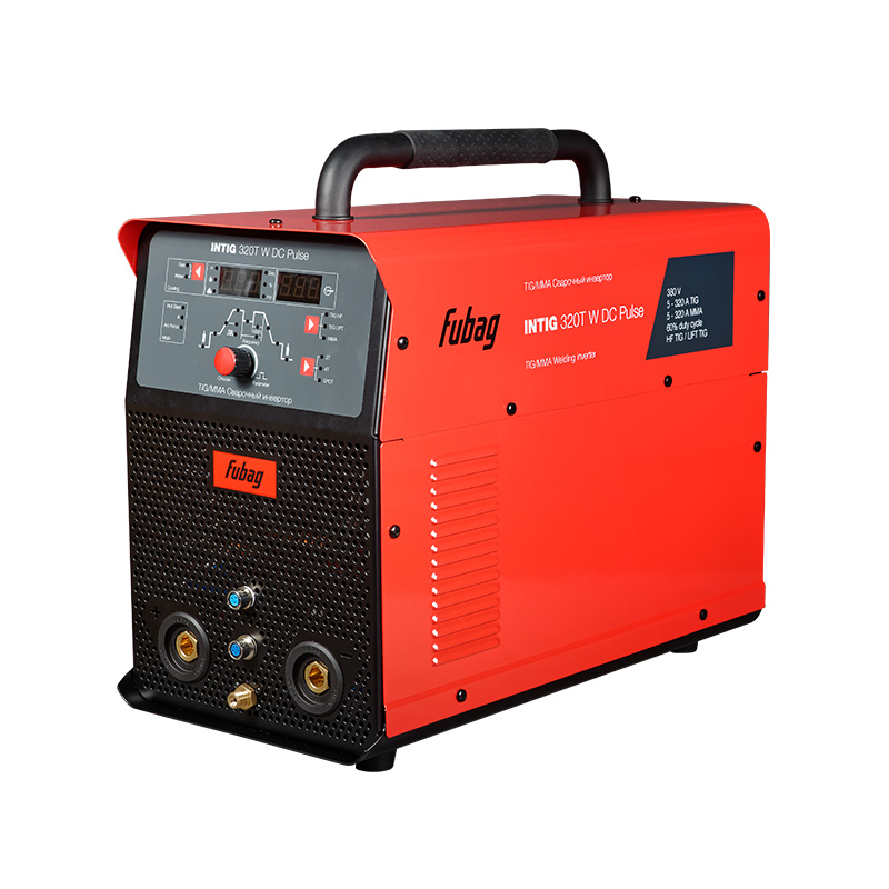 Сварочный инвертор FUBAG INTIG 320 T W DC PULSE с горелкой FB TIG 26 5P 4m