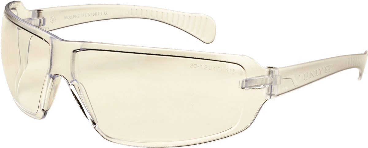 Очки UNIVET™ 553 ZERO NOISE, прозрачные, покрытие AS+/AF